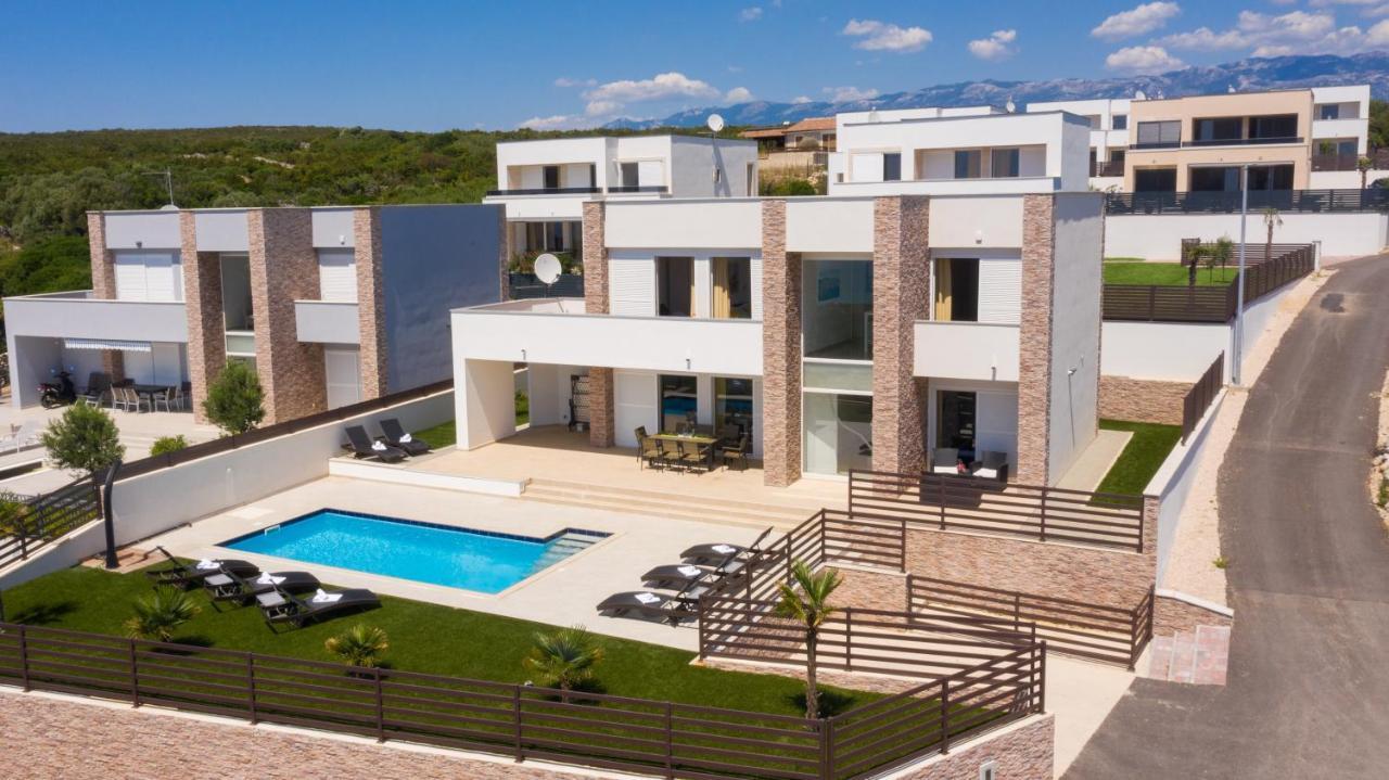 Villas Royal I With Private Pool Novalja Eksteriør bilde