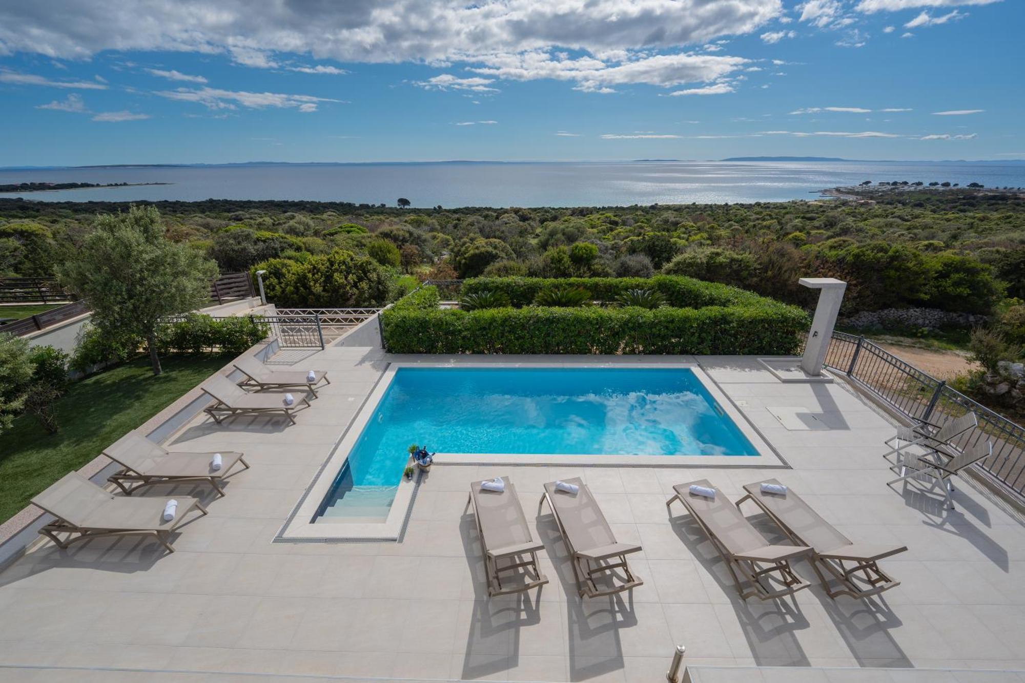 Villas Royal I With Private Pool Novalja Eksteriør bilde